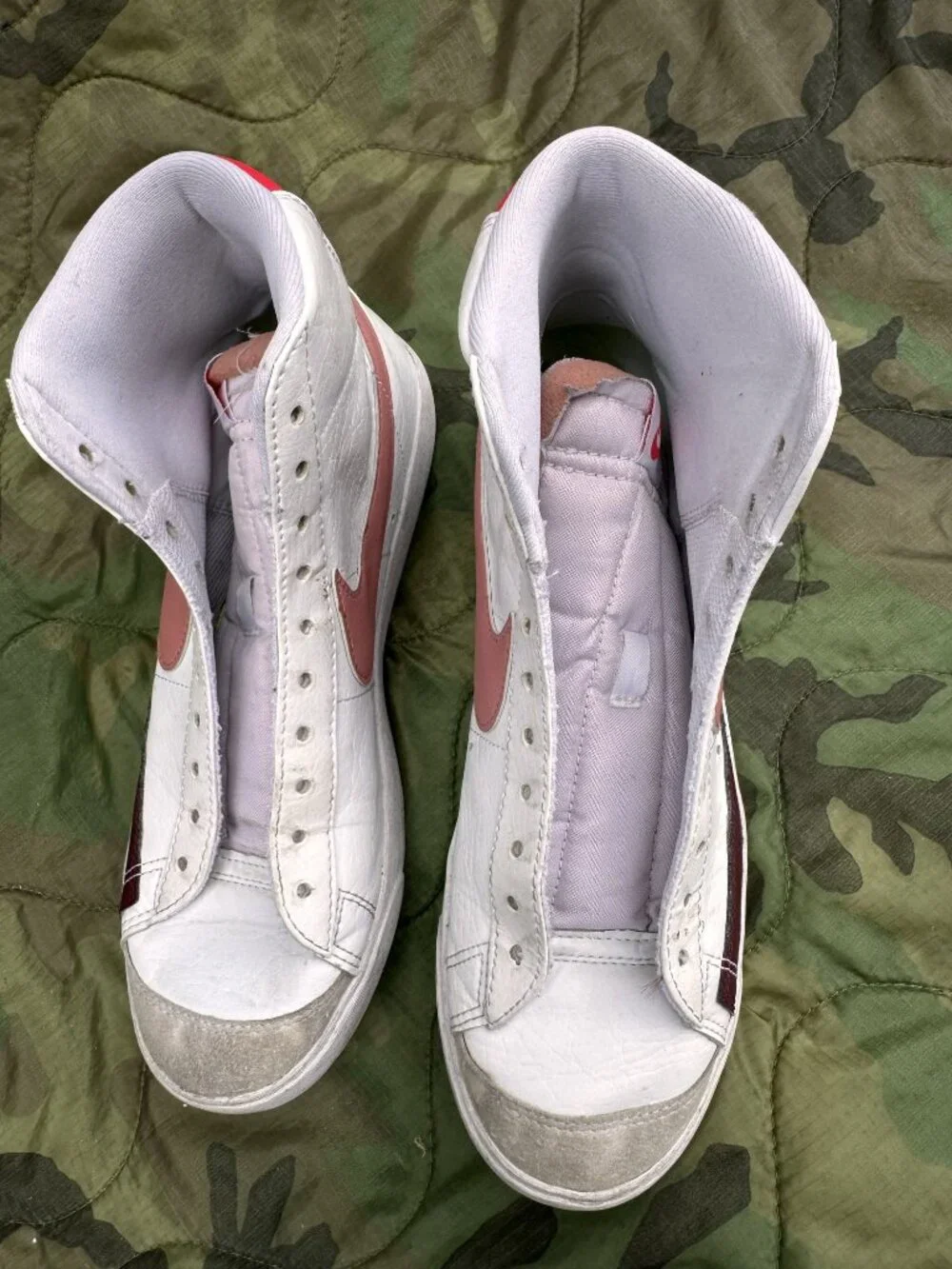 Nike Blazer Mid 77 Next Nature White/Red Stardust - Wmn 9